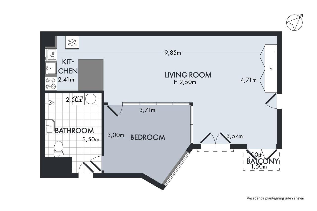 Sanders City - Popular One-Bedroom Apartment In The Lovely Capital Copenhaga Exterior foto